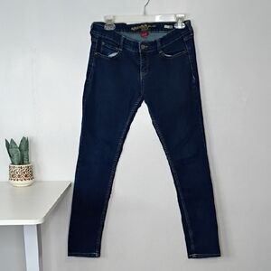 Arizona Super Skinny Jeans Size 8 Short – Dark Wash Stretch Fit